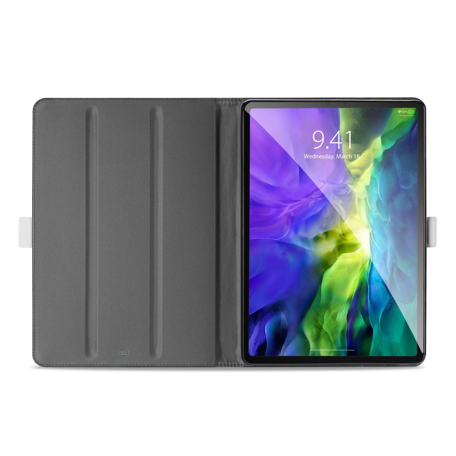 Book Case iPad Pro 11 2020/2021/2022 Hoes Wit met Standaardfunctie