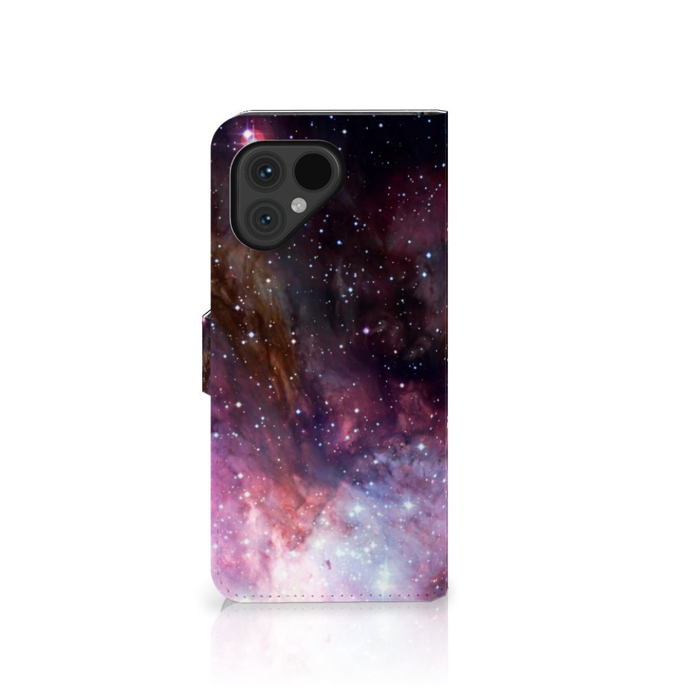 Fairphone 5 Book Case Galaxy design heelal achterzijde