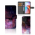Book Case voor Motorola Edge 40 Pro Galaxy met sterren en planeten design 🌌, biedt gebruiksgemak en bescherming.