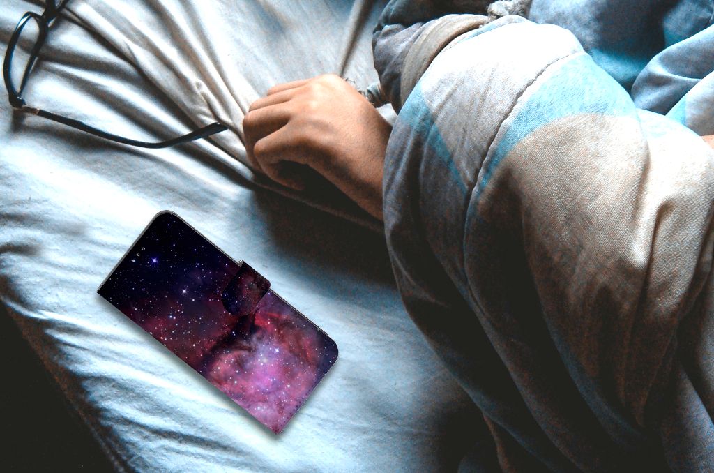 Book Case voor OPPO A16/A16s/A54s Galaxy