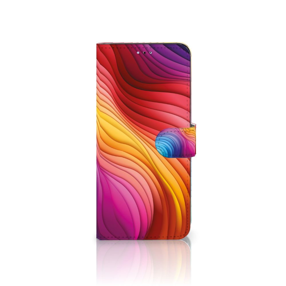 OPPO A17 Book Case Regenboog aanzicht