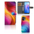 OPPO Reno8 Book Case Regenboog voorkant binnenkant achterkant