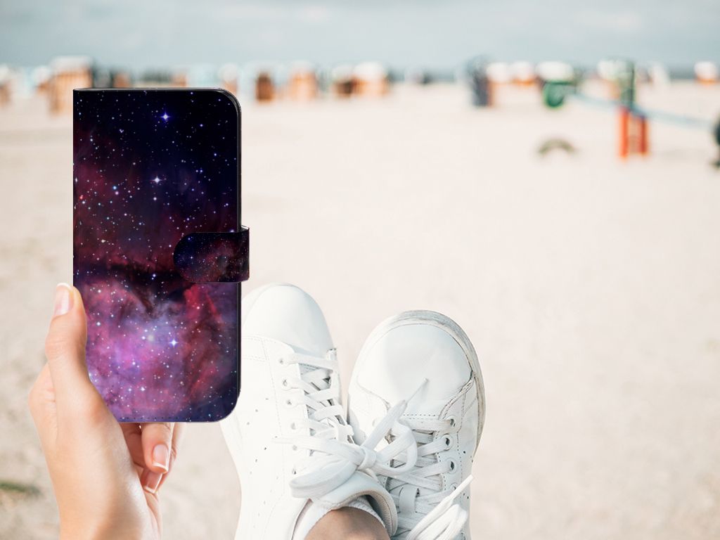OnePlus Nord CE 3 Book Case Galaxy design hoesje aanzicht