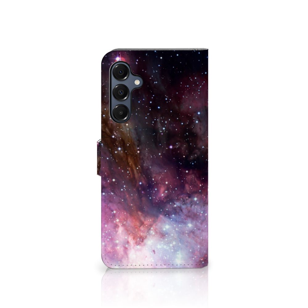 Book Case voor Samsung Galaxy A16 4G/5G Galaxy heelal design achterkant