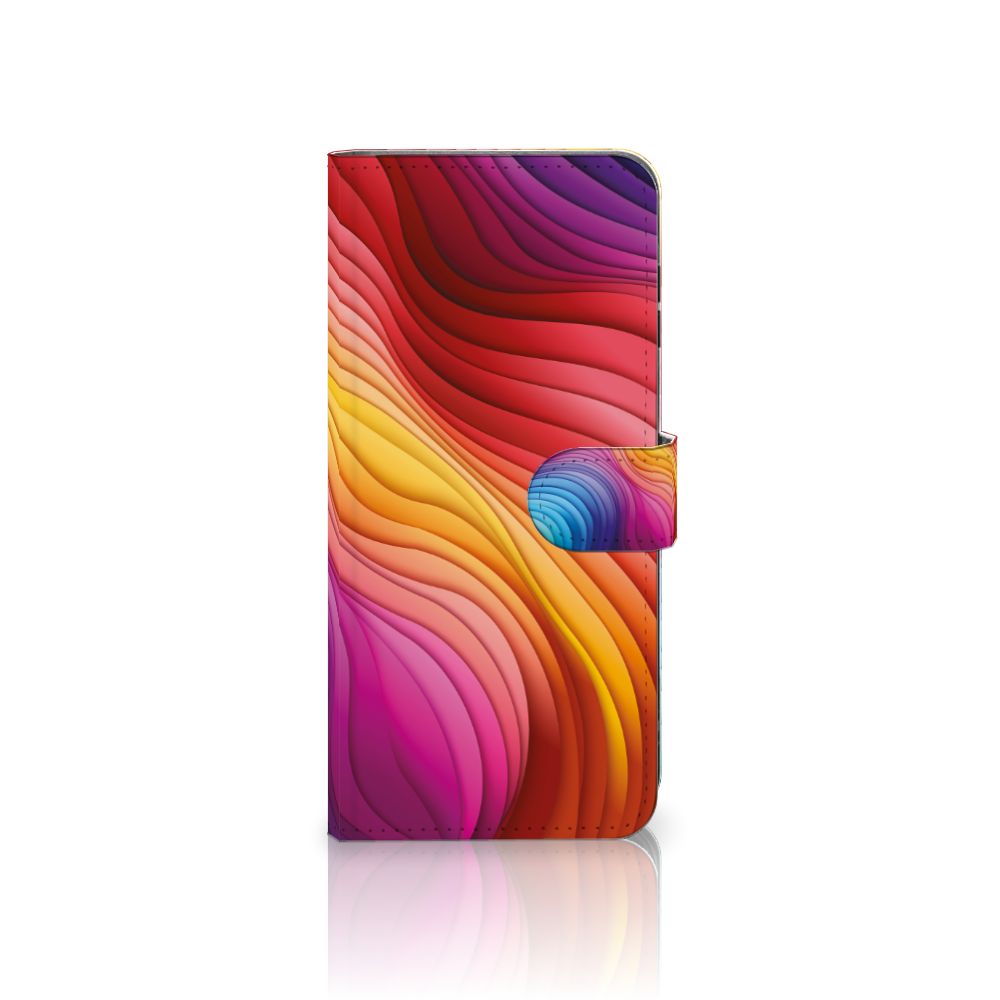 Samsung Galaxy A16 4G/5G Book Case Regenboog voorkant