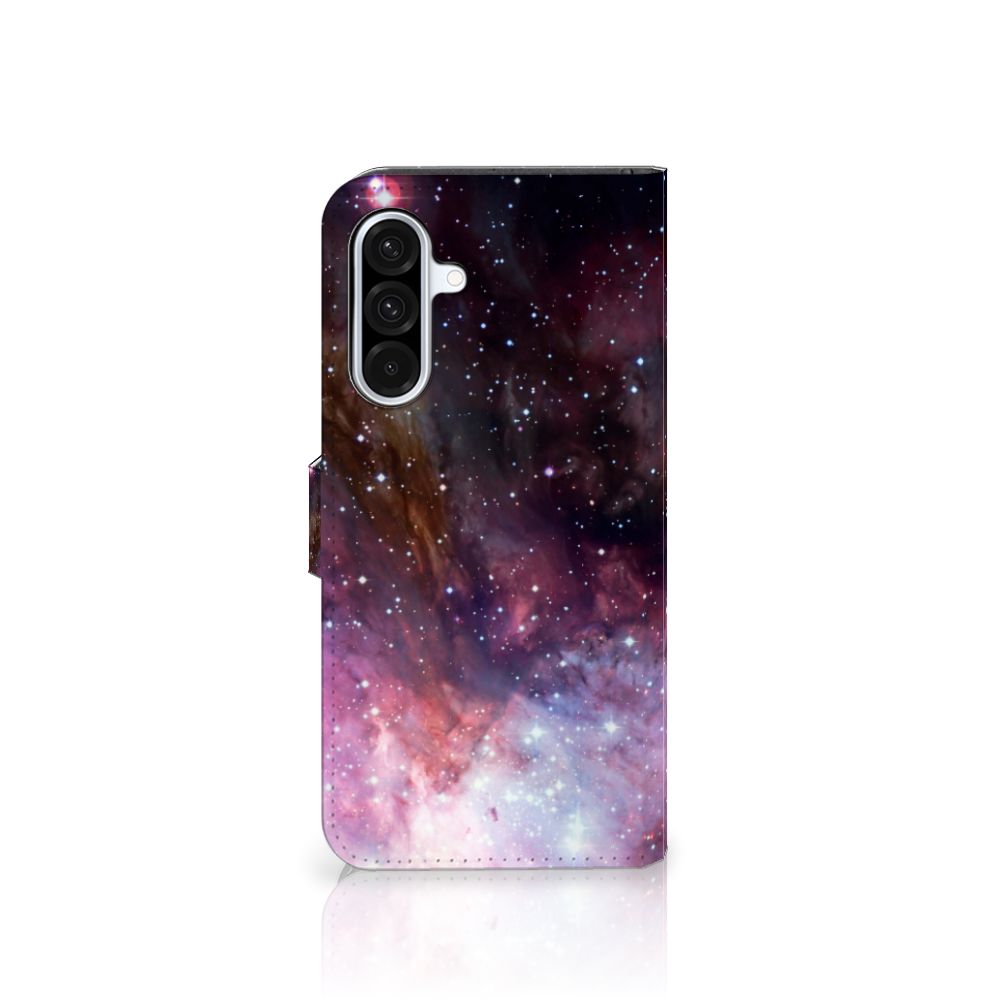 Samsung Galaxy A36 Galaxy Book Case heelal design achteraanzicht