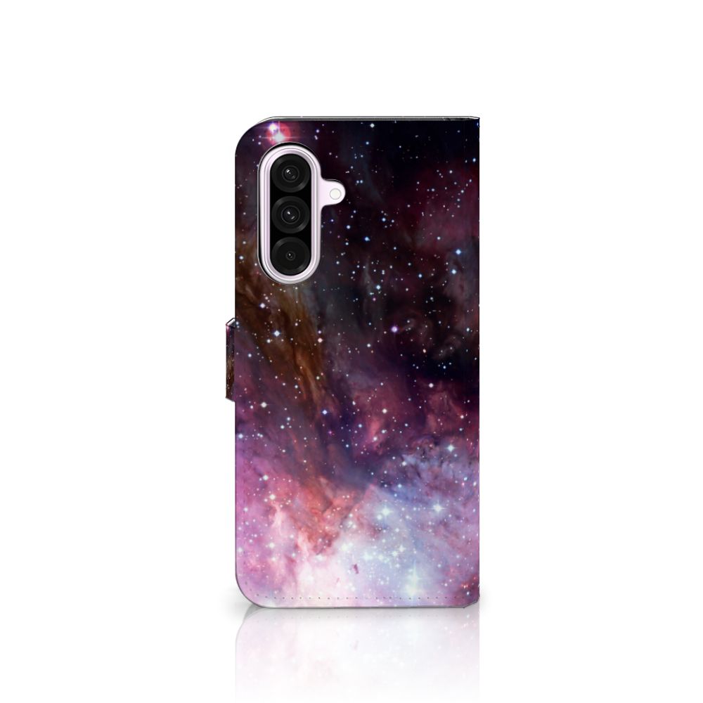 Samsung Galaxy A56 Galaxy Book Case heelal design aanzicht