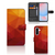 Samsung Galaxy A56 Book Case Polygon Red design abstract kleuren aanzicht