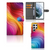 Samsung Galaxy S22 Ultra Book Case voor Samsung Galaxy S22 Ultra Regenboog voorkant binnenkant zijkant