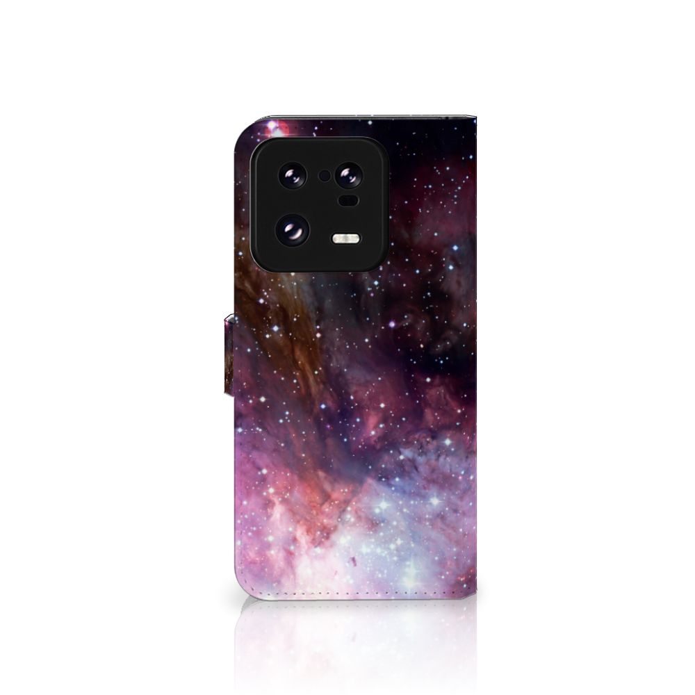 Xiaomi 13 Pro Book Case Galaxy ontwerp aanzicht