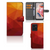 Xiaomi Redmi Note 12 4G Book Case Polygon Red geometrisch design verschillende kleuren