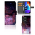 Xiaomi Redmi Note 12 Pro Plus Book Case Galaxy design vooraanzicht