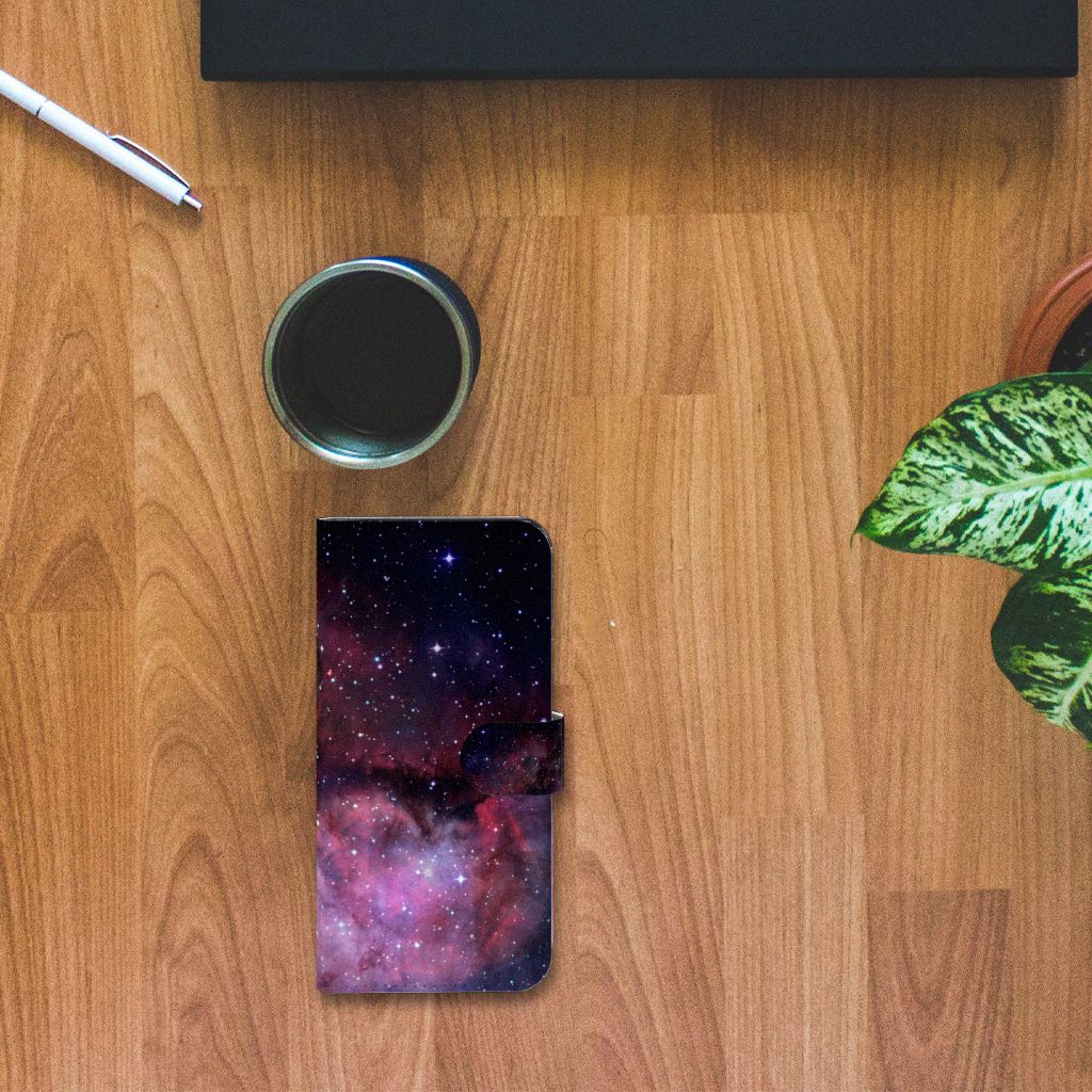 Xiaomi Redmi Note 12 Pro Plus Book Case Galaxy design front