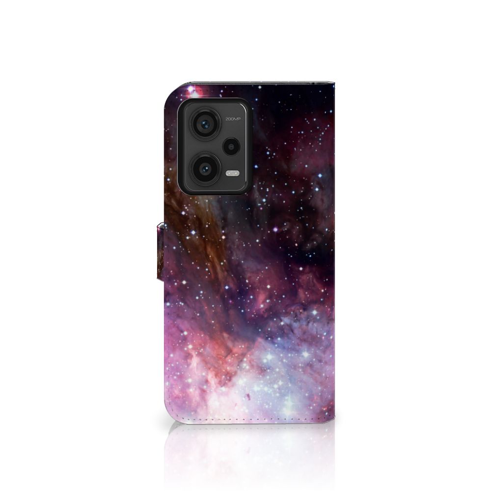 Xiaomi Redmi Note 12 Pro Plus Book Case Galaxy design voorzijde