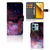 Book Case voor Xiaomi Redmi Note 13 5G Galaxy heelal design voorkant achterkant inwendig