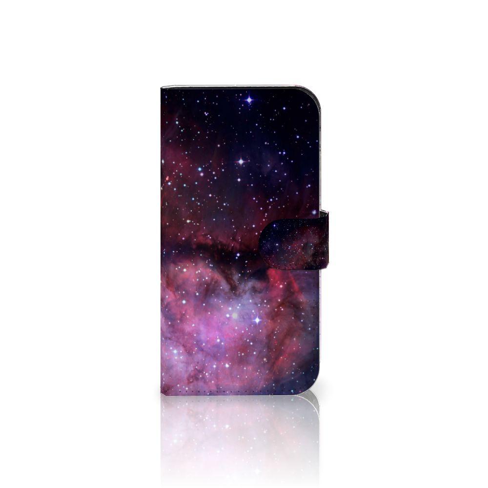 Apple iPhone 15 Pro Book Case Galaxy design universe front