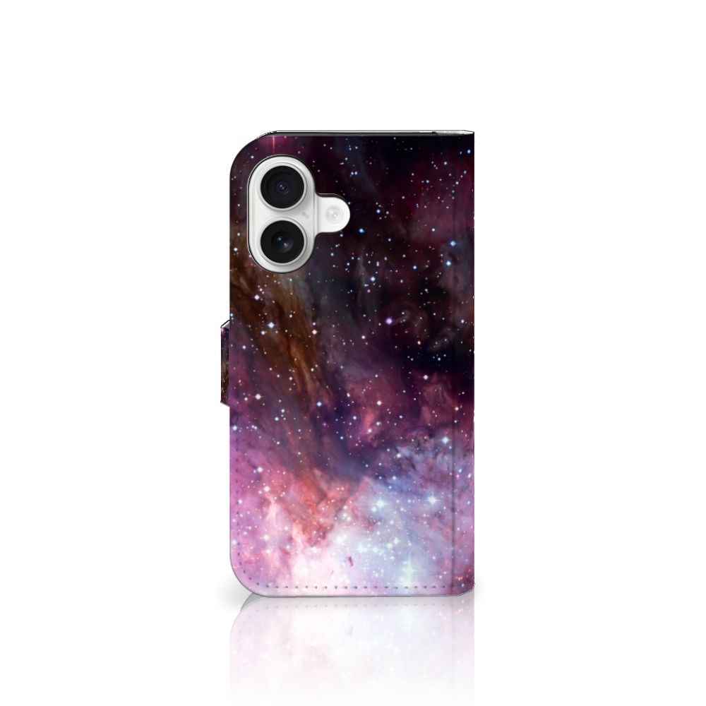 iPhone 16 Galaxy Book Case heelal design achterzijde