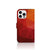 Apple iPhone 16 Pro Max Book Case Polygon Red voorkant