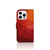 Apple iPhone 16 Pro Book Case Polygon Red design abstract geometrisch