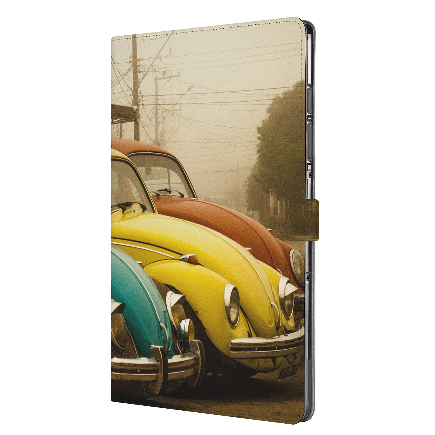 Samsung Galaxy Tab S10 FE Plus Book Cover Hoesje met Standaard Volkswagen design zijaanzicht