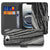 Book Style Case iPhone 16e Boomschors Grijs design boomschors aanzicht