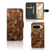 Google Pixel 9 | 9 Pro Book Style Case voor Google Pixel 9 | 9 Pro Wooden Cubes aanzicht