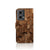 Motorola Moto G85 Book Style Case Wooden Cubes voorzijde