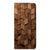 Motorola Moto E20 Book Wallet Case Wooden Cubes voorkant