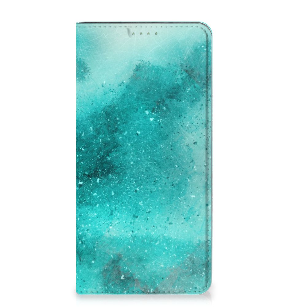 Bookcase Google Pixel 7 Painting Blue voorkant