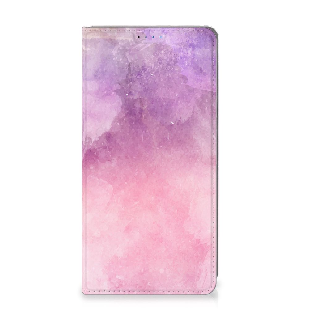 Bookcase Google Pixel 9 | 9 Pro Pink Purple Paint design roze paars aanzicht