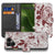 Fairphone 6 Bookcase Hoesje Fairphone 6 Watercolor Flowers Met Pasjes designnaam voorkant