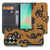 Samsung Galaxy A27 bookcase Snakes, voorkant met gesloten klep