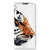 Bookcase Motorola Moto E20 Watercolor Tiger tijger close-up design