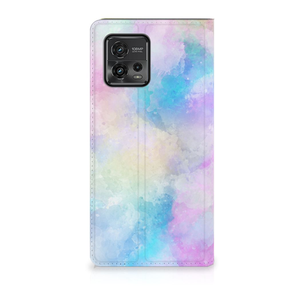 Bookcase Motorola Moto G72 Watercolor Light voorkant