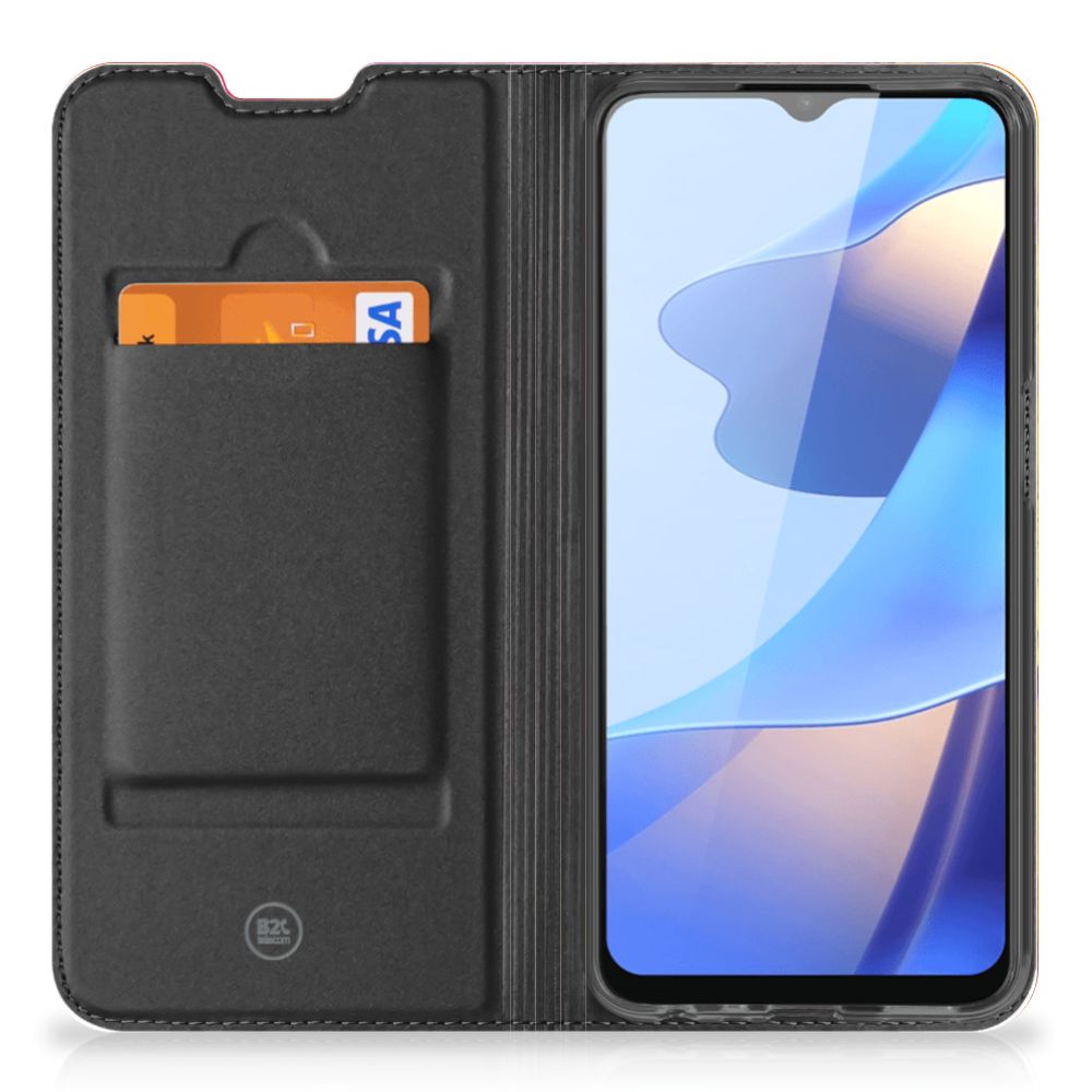 Bookcase OPPO A54s | A16 | A16s Tulips - B2C Telecom