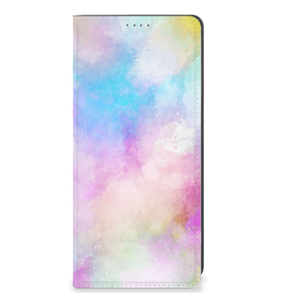 Bookcase OPPO A78 | A58 5G Watercolor Light design voorkant