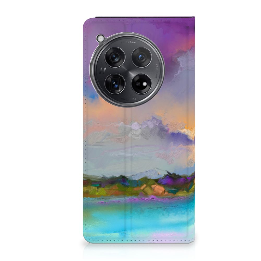 OnePlus 12 Bookcase Boat design abstract landschap aanzicht