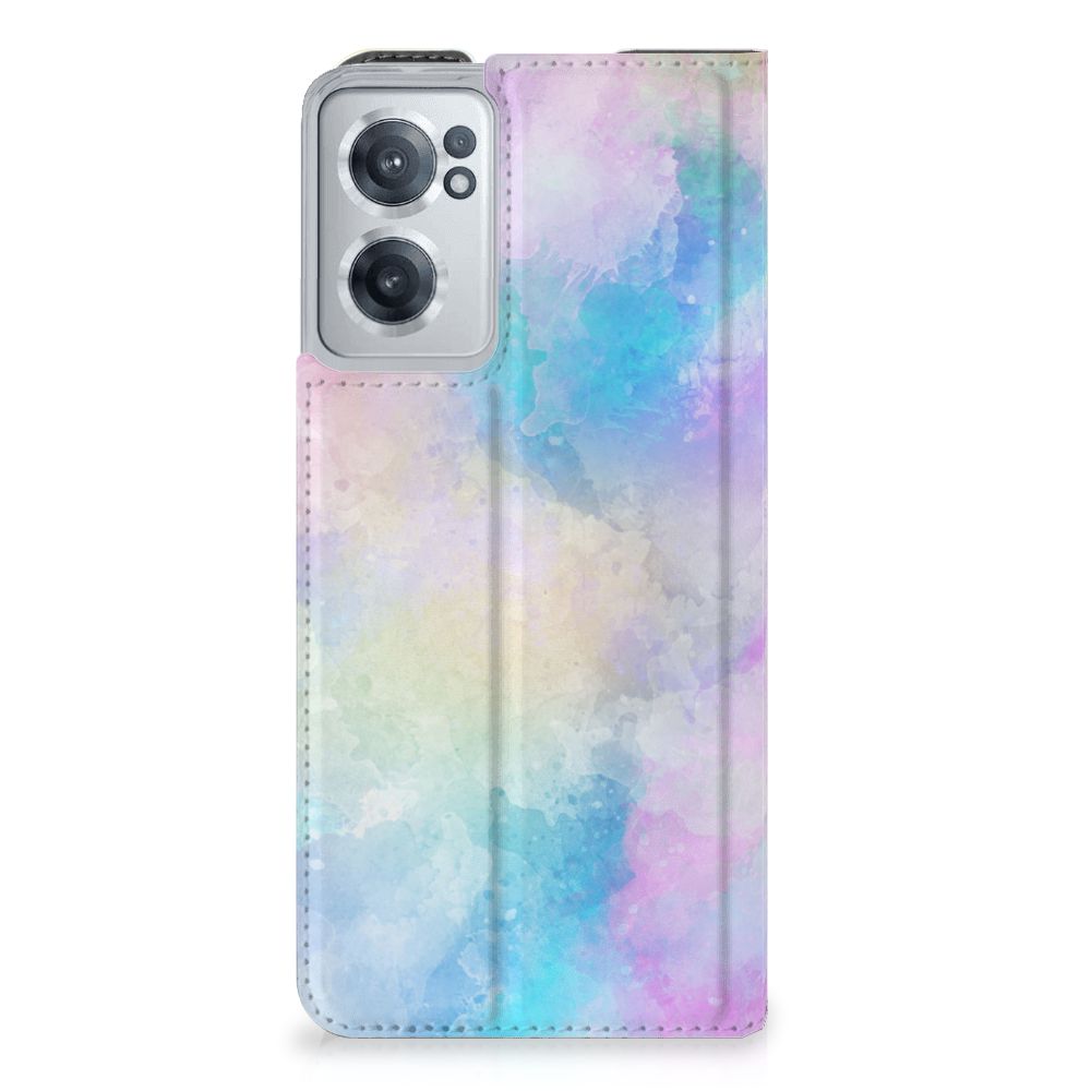 OnePlus Nord CE 2 5G Bookcase Watercolor Light voorkant