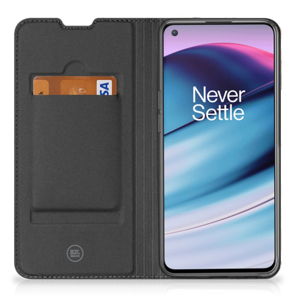 Bookcase OnePlus Nord CE 5G Watercolor Tiger - B2C Telecom