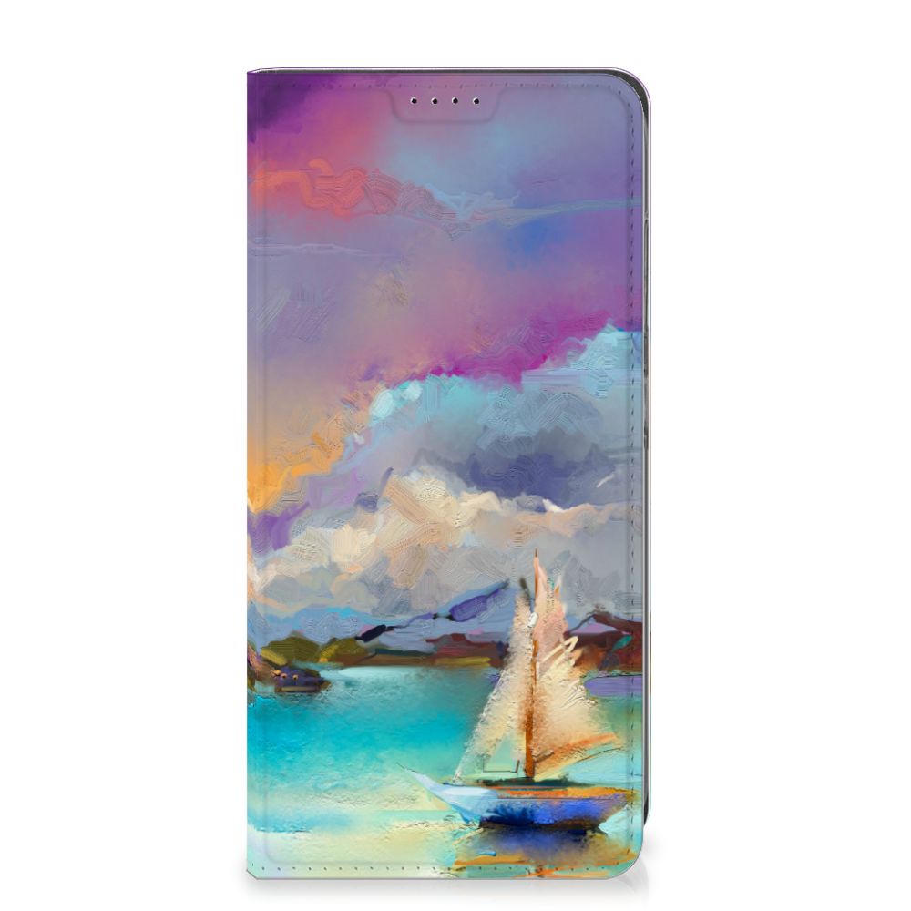 Bookcase Samsung Galaxy A05s Boat design boot op meer aanzicht