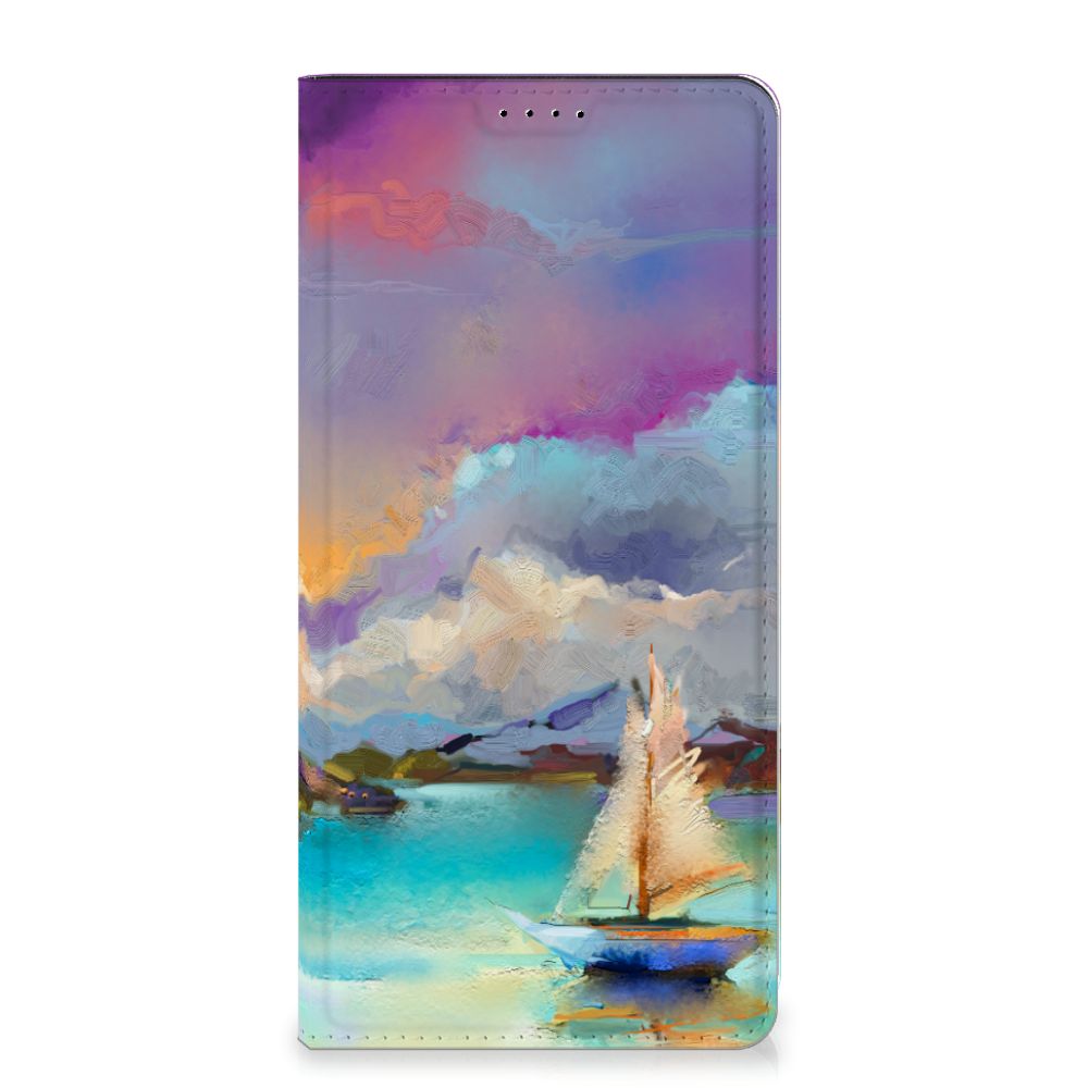 Bookcase Samsung Galaxy A15 Boat