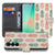 Samsung Galaxy A27 bookcase Ananas, voorkant met gesloten klep