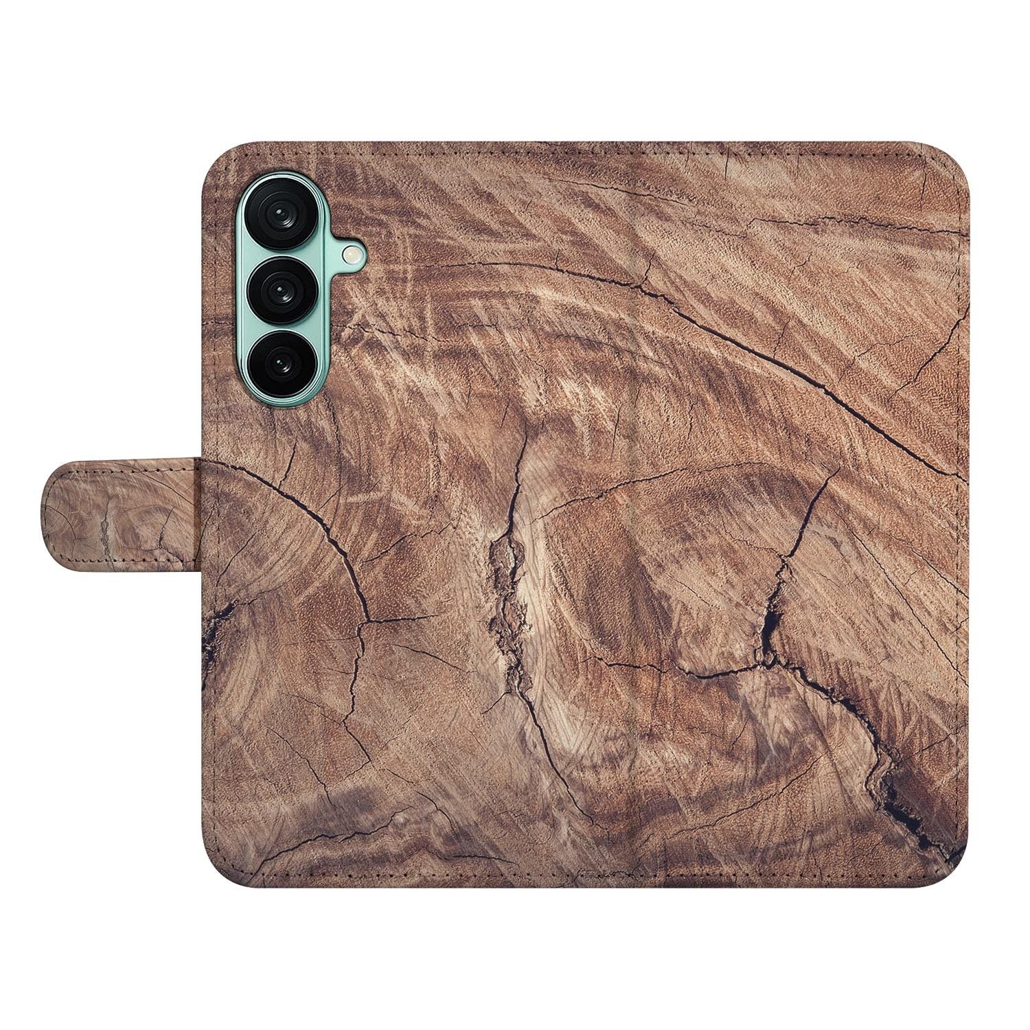Samsung Galaxy A27 bookcase Tree Trunk, open met pasjesvakken