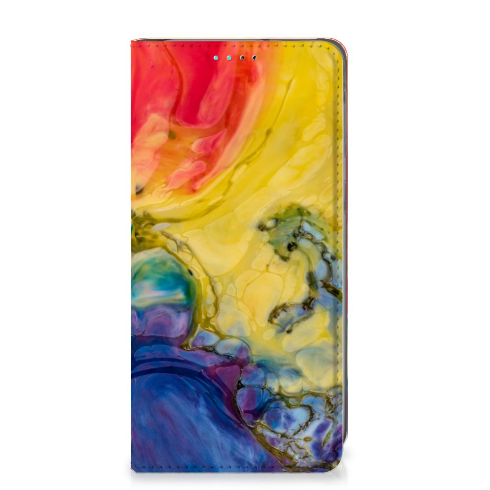 Bookcase Samsung Galaxy A40 Watercolor Dark