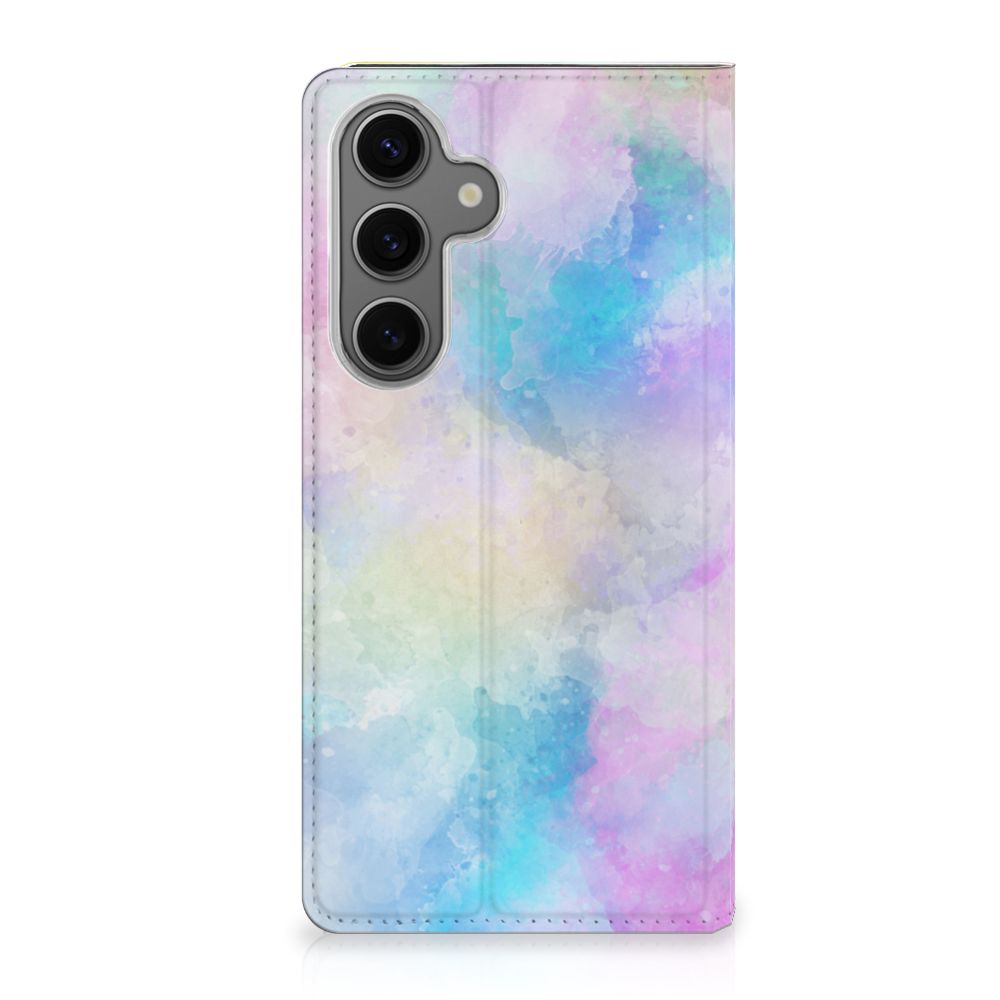 Bookcase Samsung Galaxy S24FE Watercolor Light voorkant