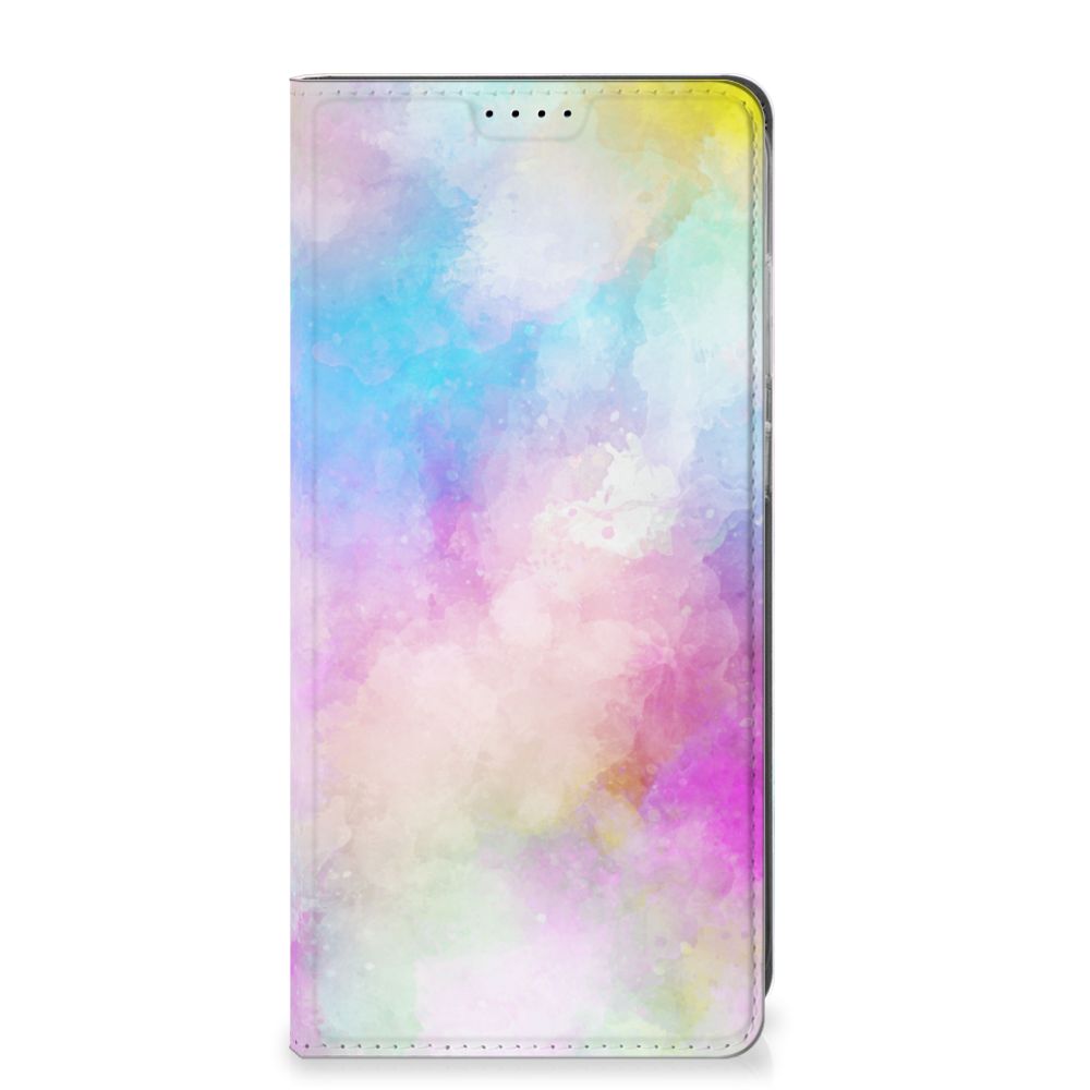 Samsung Galaxy S25 Plus Bookcase Watercolor Light voorkant