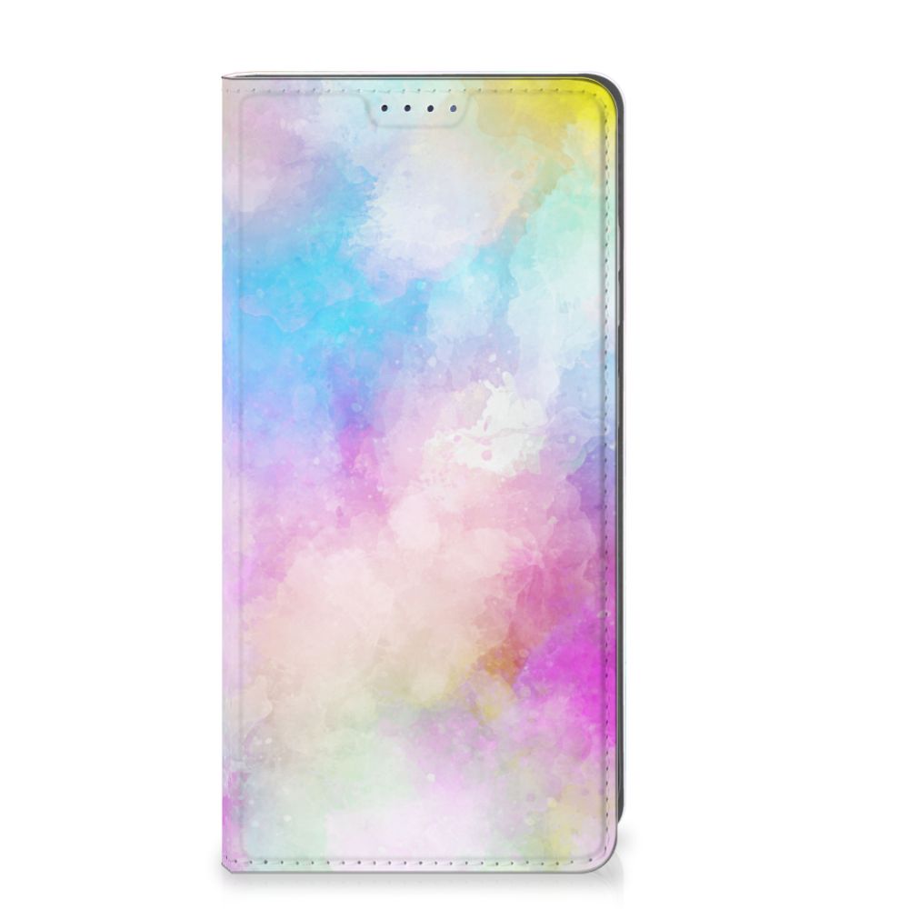 Bookcase Samsung Galaxy S25 Watercolor Light voorkant