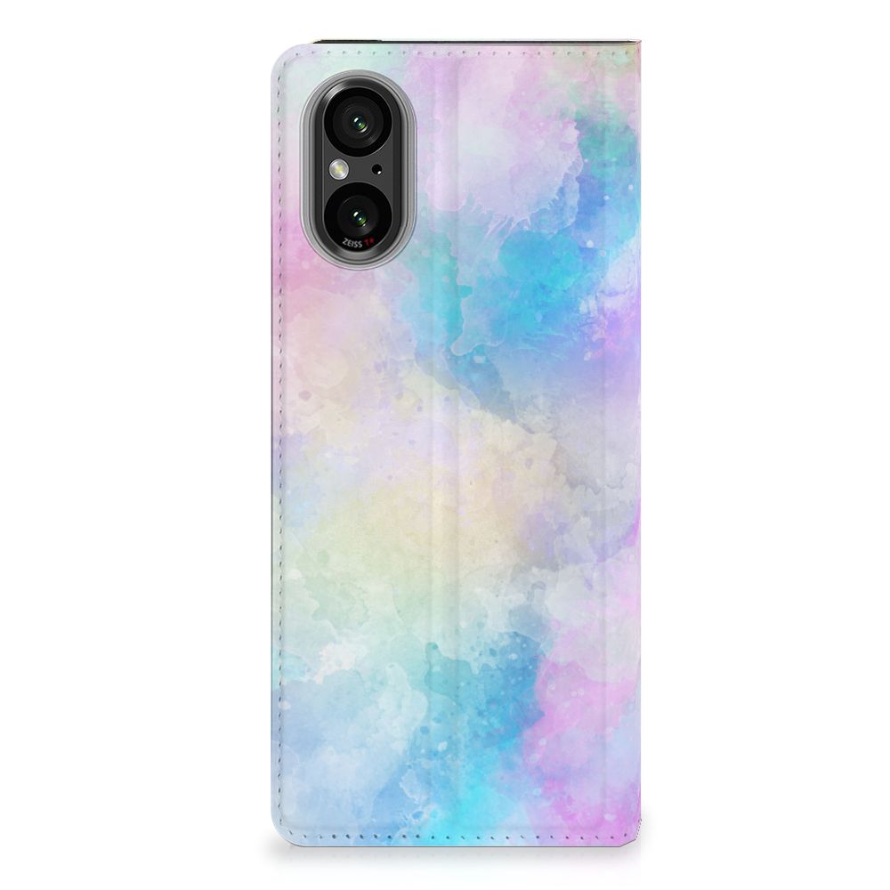 Bookcase Sony Xperia 5 V Watercolor Light design voorkant