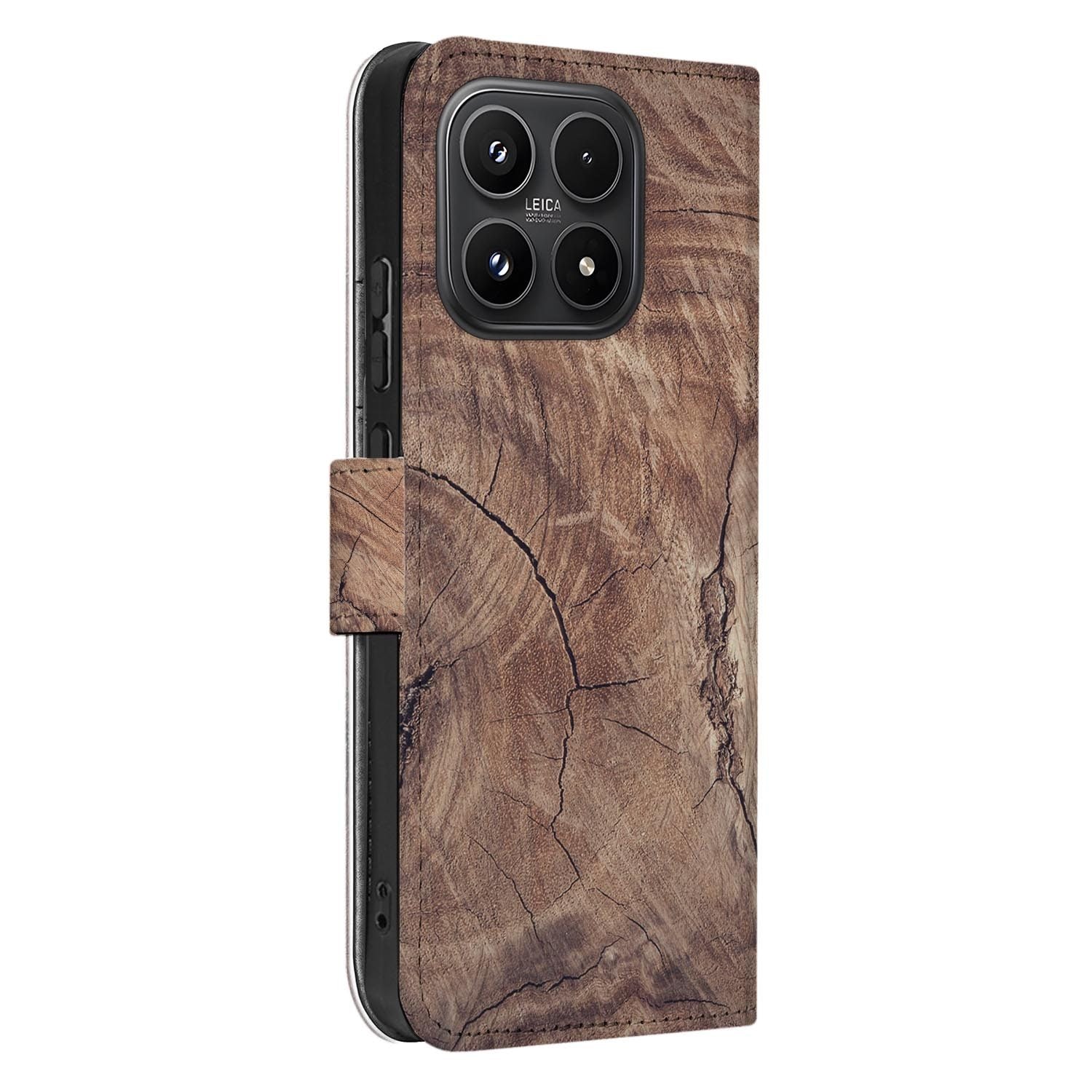 Xiaomi 17 bookcase Tree Trunk, zijkant met knopuitsparingen