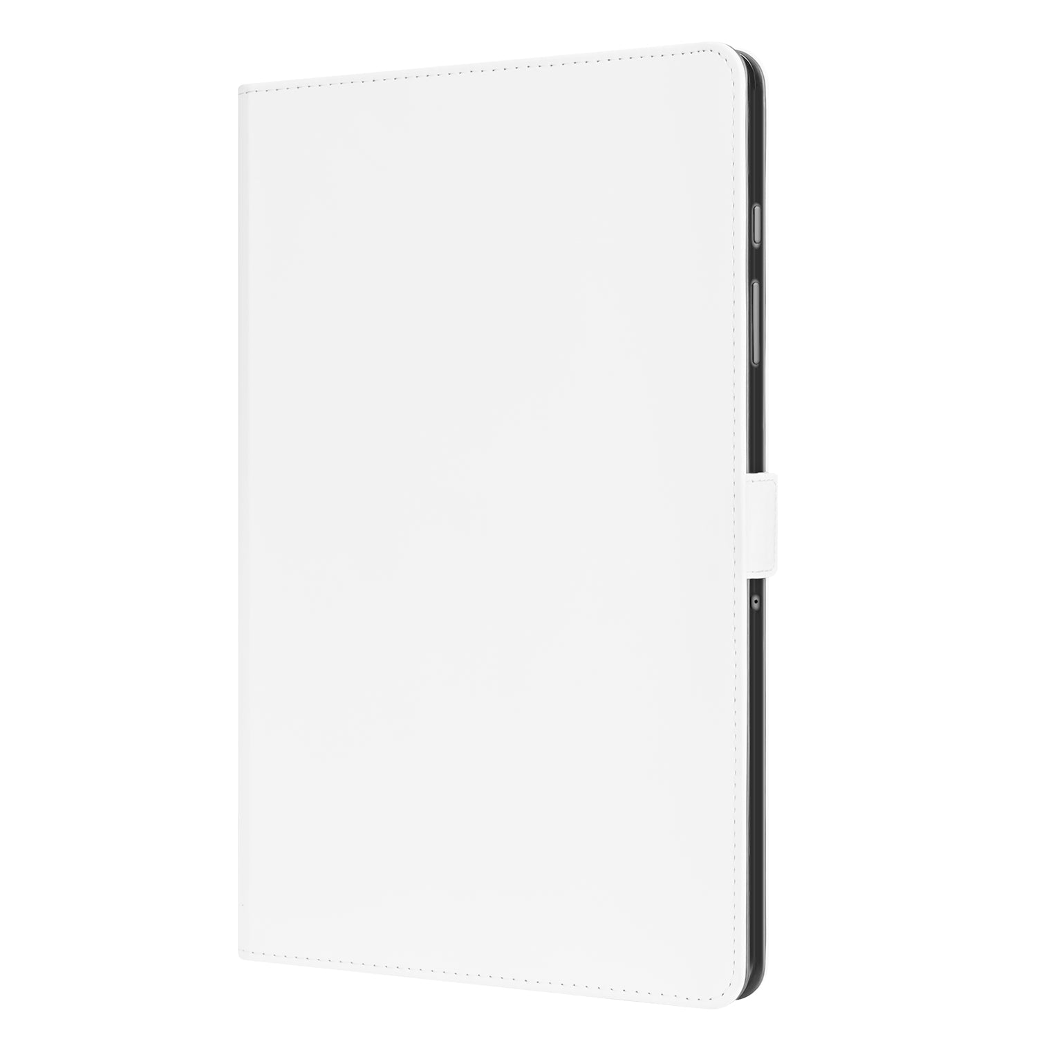 Samsung Galaxy Tab A11 Plus Bookcase met Standaard voor Samsung Galaxy Tab A11 Plus Wit design wit aanzicht
